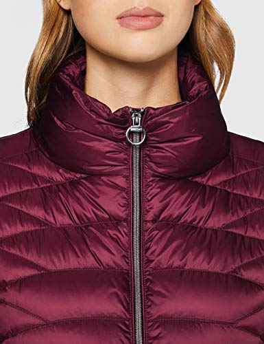 Geox W Jaysen Chaqueta Acolchada, Dark Berries, 42 para Mujer