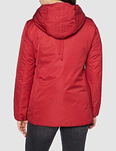 Geox W Myria Chaqueta, Rojo, 44 para Mujer