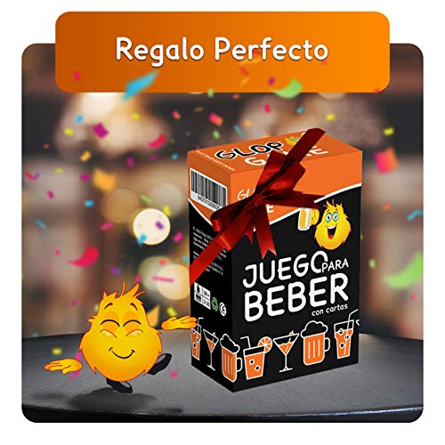 Glop Game - Juegos para Beber - Juegos de Mesa Adulto - Juegos de Cartas para Fiestas - Regalos Originales para Hombres y Mujeres - 100 Cartas