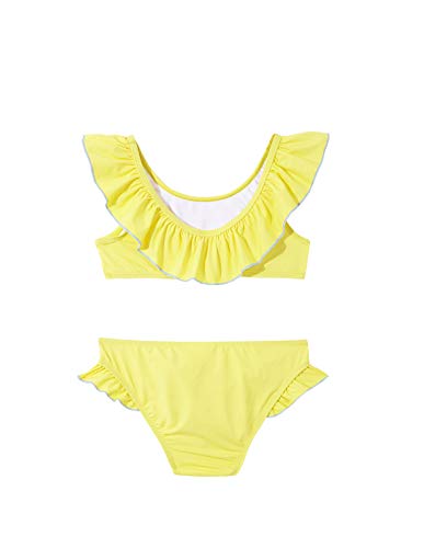 Gocco Bikini Bañador, Amarillo Claro, 5-6 para Niñas