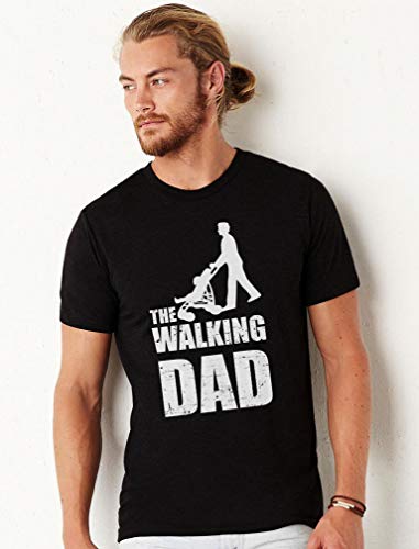 Green Turtle T-Shirts Camiseta para Hombre- Regalos Originales para Padres Primerizos - The Walking Dad Medium Negro