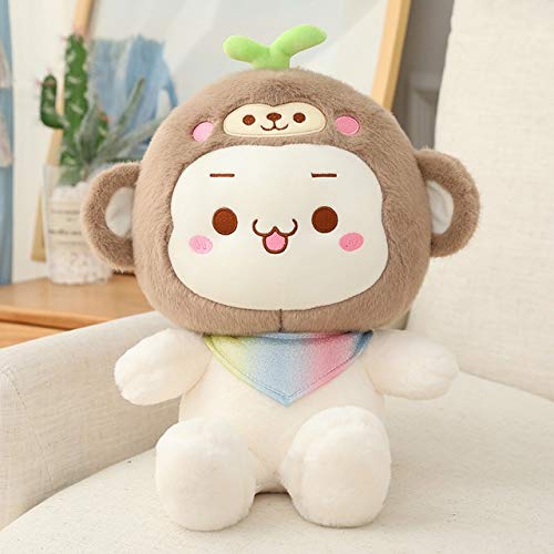 GYFDC 1 unid 25/40/50/60 cm agradable Huggable Super Lindo Mono Lindos juguetes Lindo P Cochino Relleno suave Acompañamiento Almohada Niños Cumpleaños Regalo Muñecas Regalo Navidad Presente Alta Calid