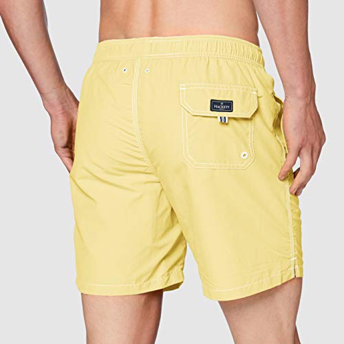 Hackett London Solid Volley Pantalones Cortos, Amarillo (0bpvibrant YLW 0bp), Small para Hombre