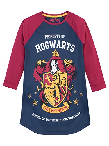 HARRY POTTER Camisón para niñas Gryffindor Multicolor 12-13 Años