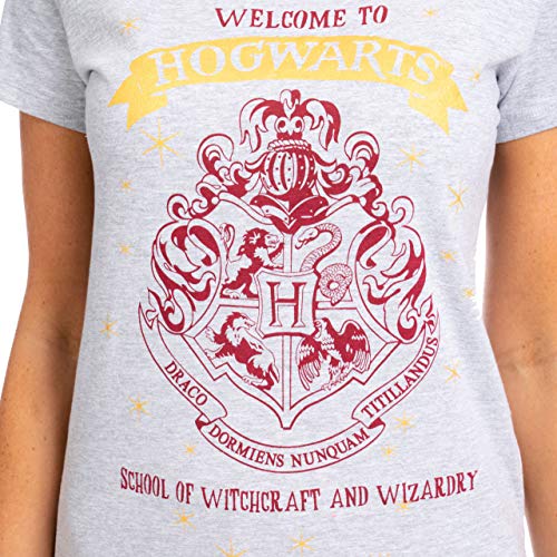 HARRY POTTER Pijama para Mujer Hogwarts Rojo Small