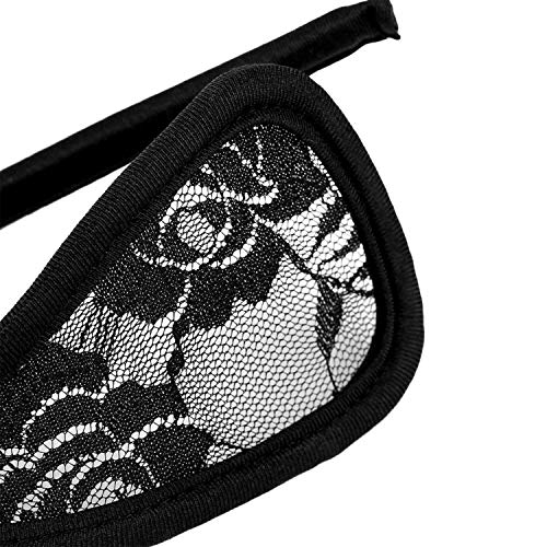 heekpek 3 Pack Tangas Mujer Invisible Sexy Cordón Mujeres Bragas C-String Tanga Abierto Tangas C Lenceria Erótica Atractiva Braguitas Mujer Ropa Interior