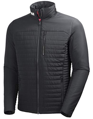 Helly Hansen Crew Insulator - Chaqueta para hombre, Negro (Ebony), M