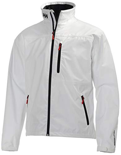 Helly Hansen Crew Jacket Chaqueta, Hombre, Blanco, L