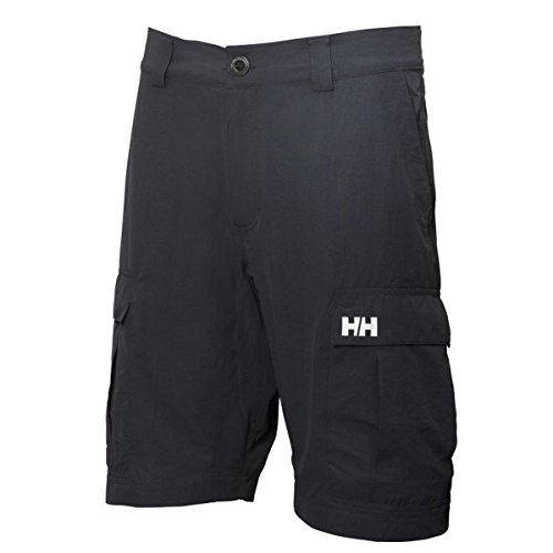 Helly Hansen HH QD Cargo Shorts 11 - Pantalón corto para Hombre, Azul Marino, 34