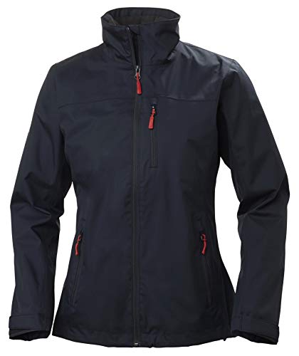 Helly Hansen W Crew Midlayer Jacket Chaqueta Impermeable, Mujer, Navy, S