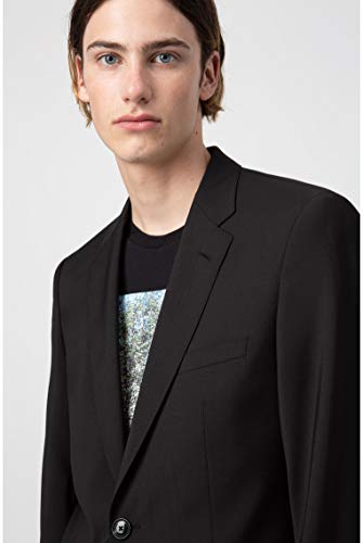 HUGO Jeffery181s Chaqueta de Traje, Negro (Black 001), 54 para Hombre