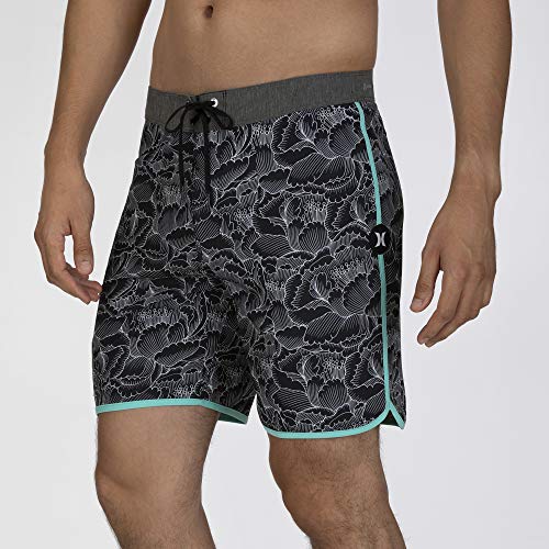 Hurley M Phtm BP Botan 18' Bañador, Hombre, Black, 33