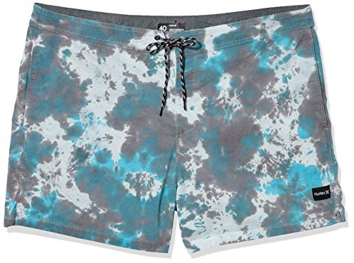 Hurley M Session Tie Dye 16' Bañador, Hombre, Obsidian, 31