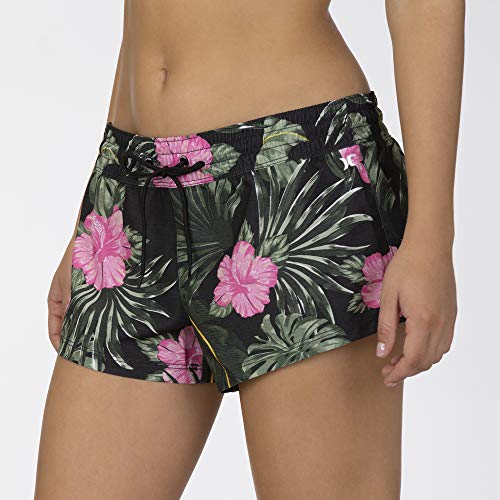 Hurley W Supersuede Lanai Volley Bañador, Mujer, Anthracite, XS