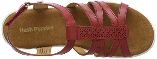 Hush Puppies Callie, Sandalias de Talón Abierto Mujer, Red (Red 37), 38 EU