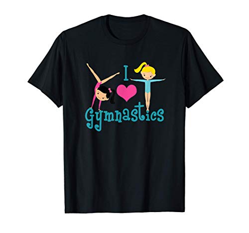 I Love Gymnastics Camiseta