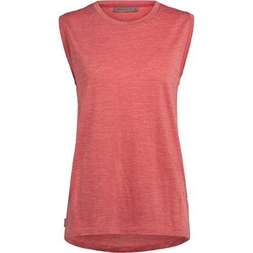 Icebreaker Nature Dye Drayden - Camiseta de correr para mujer, color raíz loca, tamaño medium