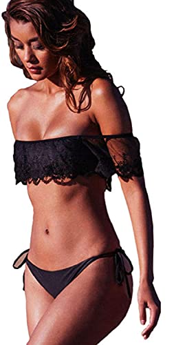 Inception Pro Infinite Bañador de playa – Dos piezas – Bikini – Mujer – Color negro – Negro S