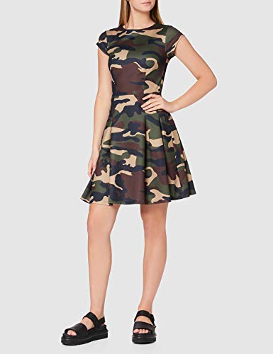 Intimuse Pergia vestido, Multicolor (Camouflage Bedruckt 111), 38