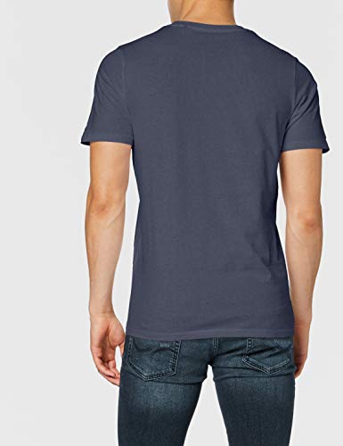 Jack & Jones Jjecorp Logo tee SS Crew Neck Noos Camiseta, Azul (Navy Blazer Detail: Slim Fit), X-Large para Hombre