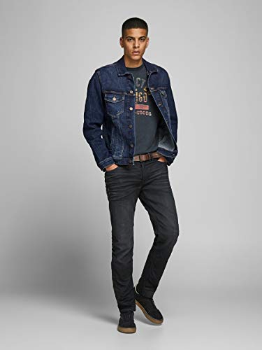 Jack & Jones Jjialvin Jjjacket Agi 001 Noos Chaqueta Vaquera, Mezclilla Azul, L para Hombre