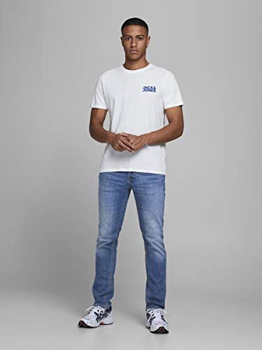 Jack & Jones Jjiglenn Jjoriginal Am 815 Noos Vaqueros Slim, Azul (Blue Denim Blue Denim), 32W / 30L para Hombre