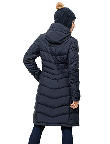 Jack Wolfskin Abrigo de mujer Selenium, Mujer, 1202081, azul medianoche, extra-large