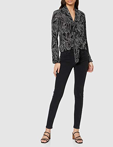 Javier Simorra Blouse ARABESAVE Blusa, Negro / 05, 38 para Mujer