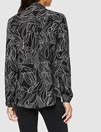 Javier Simorra Blouse ARABESAVE Blusa, Negro / 05, 38 para Mujer