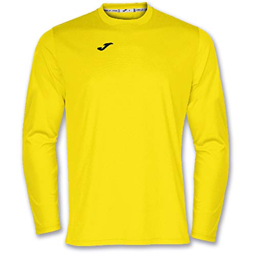 Joma Combi Camisetas Equip. M/L, Hombre, Amarillo