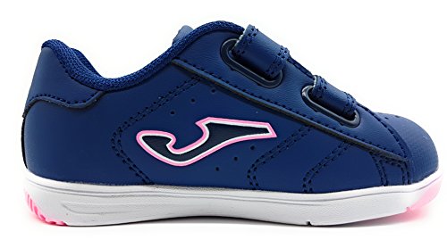 Joma GINKANA JR, Zapatillas Unisex niño, Blanco Blanco Fucsia 710, 34 EU