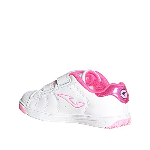 Joma Ginkana Jr, Zapatillas Unisex niño, Blanco (Blanco/Fucsia 710), 33 EU