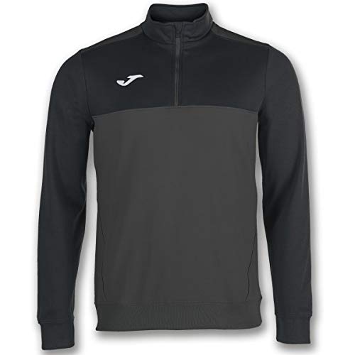 Joma Winner Sudadera, Hombres, antrac. / Negro, 2XL