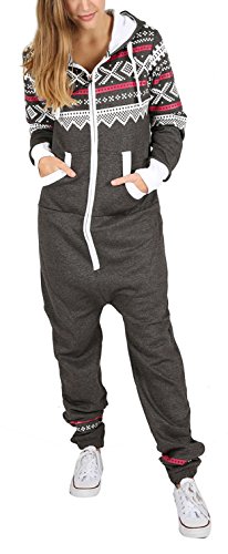 Juicy Trend Mujer Adulto Onesie Ropa de Dormir Pijamas Onepiece - Mono para Mujer