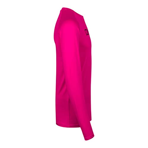 Kappa 302FEU0, Camiseta de Manga Larga Para Hombre, Rosa (Fucsia), 2XL