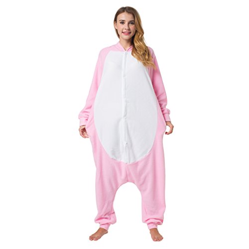 Katara-(10+ Modelos) Disfraz Pijama De Una Pieza Adultos, Color Cerdo, Talla 165-175cm(L) (1744)