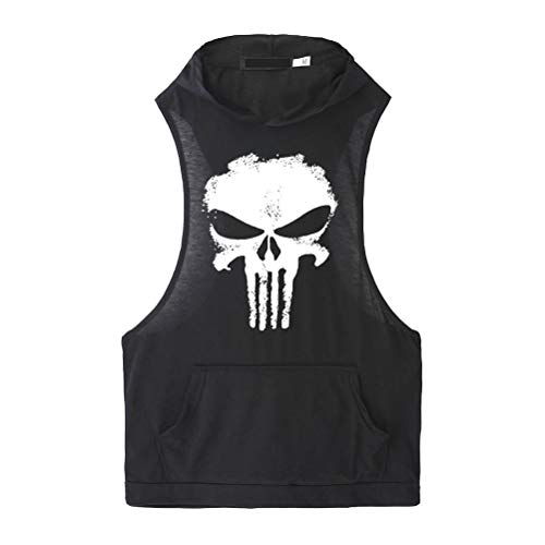 KJHSDNN Tank Top para Hombres Deportivo Gimnasio Músculo Formación Camiseta Sin Manga Seca rapido