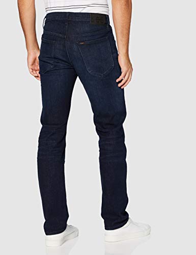 Lee Daren Zip Fly Jeans, Dk Tonal Park, 34W x 30L para Hombre