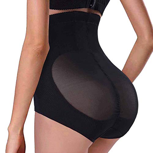 Lenceria Moldeadora Mujer Fajas Reductoras adelgazantes Mujer Body Shaper Shorts Braga Faja Postparto Shapewear Braguitas Moldeadoras para Mujer Body Moldeador Faja Pantalon (Negro, Small)