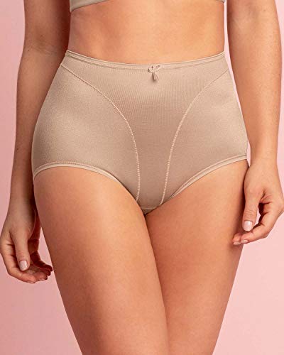 Leonisa Pack de 2 Braga Faja Alta Invisible Reductora/Moldeadora algodón Mujer