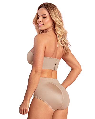 Leonisa Pack de 2 Braga Faja Alta Invisible Reductora/Moldeadora algodón Mujer