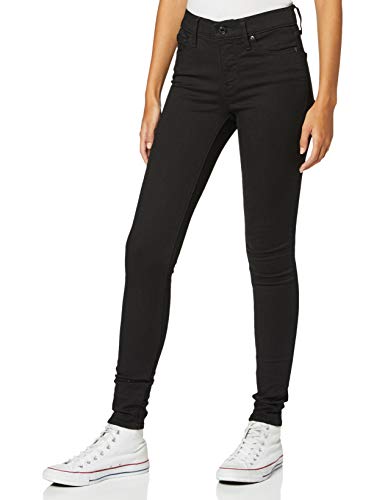 Levi's 310 Shaping Super Skinny Vaqueros, Black Galaxy, 24W / 32L para Mujer