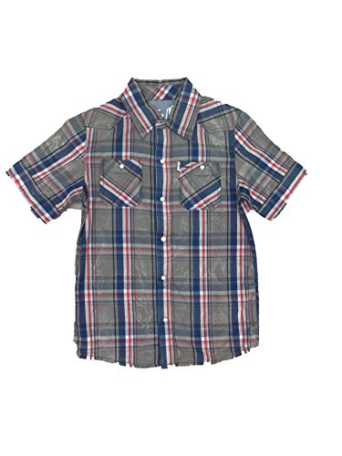 Levi's - Camisa Manga Corta, Lillian, Chico (8, Marino Oscuro)