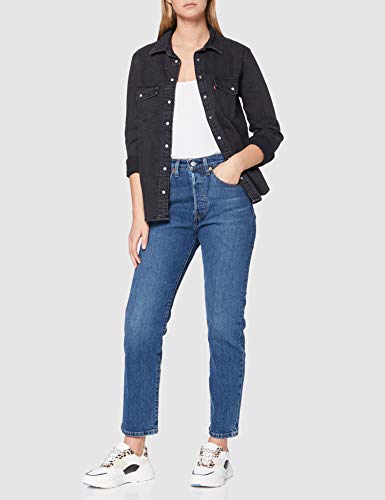 Levi's Essential Western Blusa, Black (Black Sheen (2) 0004), XS para Mujer