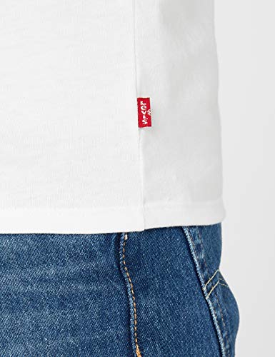 Levi's Graphic Camiseta, 84 Sportswear Logo White White, 3XL para Hombre