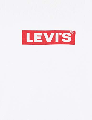 Levi's Graphic tee Camiseta, White (Boxtab SS T2 White 0000), L para Hombre