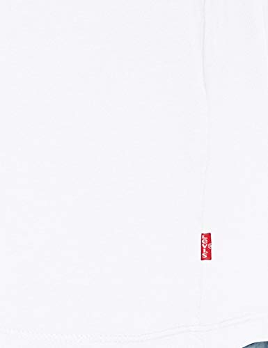 Levi's Graphic tee Camiseta, White (Boxtab SS T2 White 0000), XL para Hombre