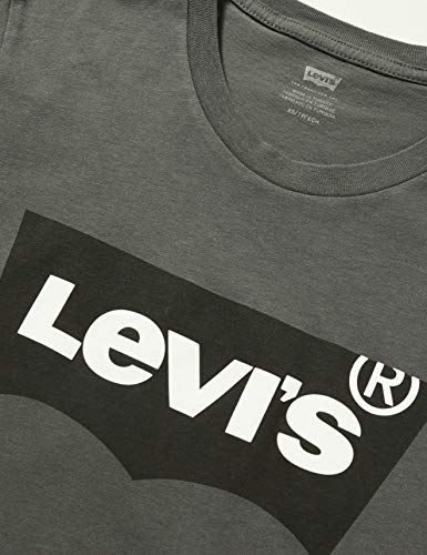 Levi's Housemark Graphic tee T-Shirt, Grey (Ssnl Hm Forge Iron 0248), XX-Large para Hombre