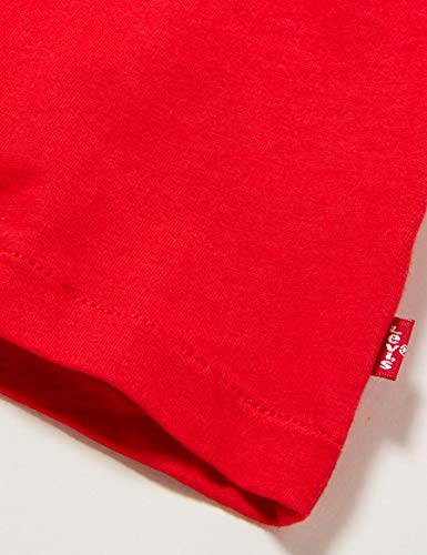 Levi's Kids Lvg Light Bright Cropped Top Camiseta Super Red para Niñas