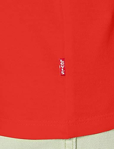 Levi's The Perfect tee Camiseta, Batwing Poppy Red, XS para Mujer